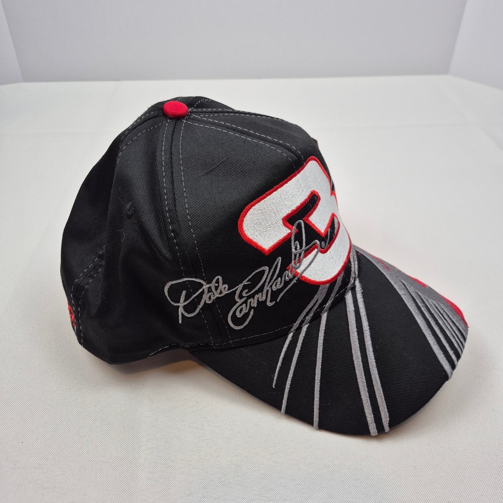 Dale Earnhardt #3 Goodwrench NASCAR Hat‎ Cap Chase Authentics Racing Black NWT - Picture 6 of 12